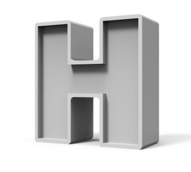 3D beton harf H
