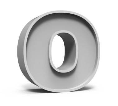3D beton harf O