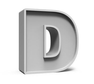 3D beton harf D