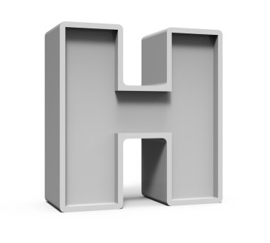 3D beton harf H