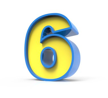 3D toylike numarası 6