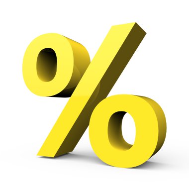 Işık sarı yüzde işareti 