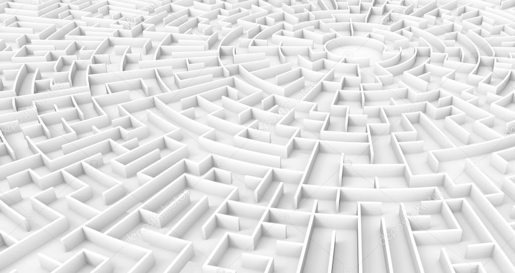 3d rendering maze