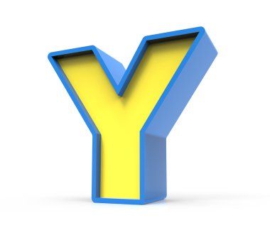 3D toylike harf Y