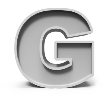 3D beton harf G