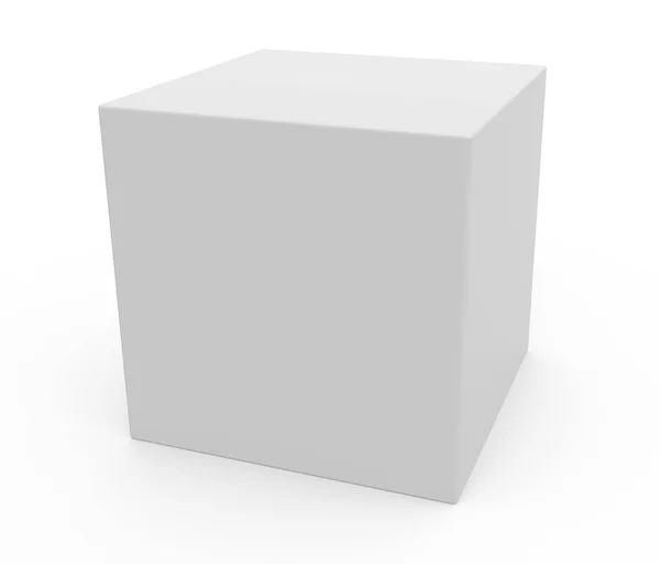 Blank template box model — Stock Photo, Image