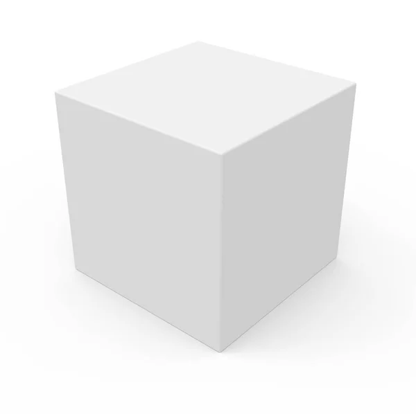 Blank template box model — Stock Photo, Image