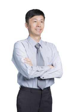 katlanmış işadamı silah