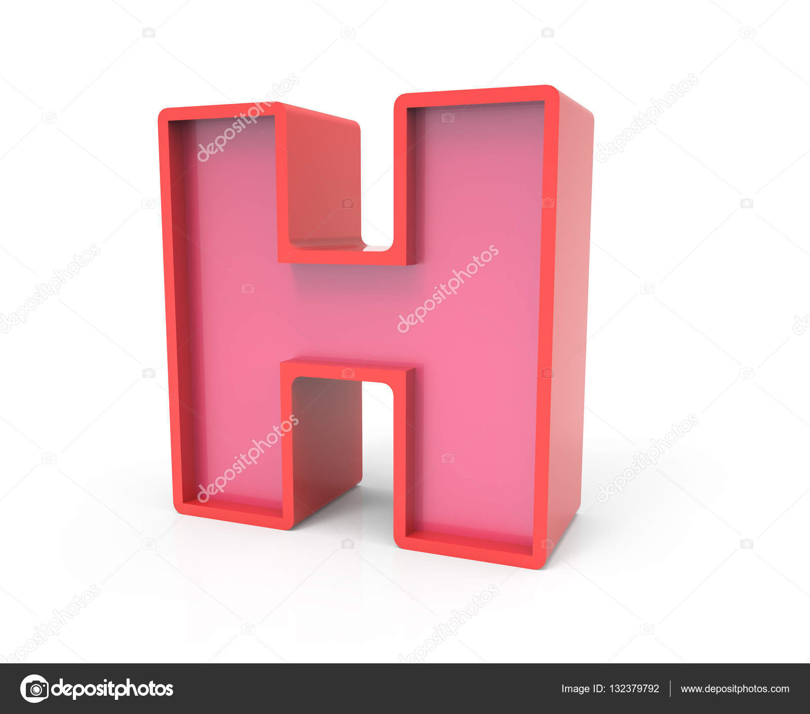 red block letter h stock photo hstrongart 132379792 block letter h