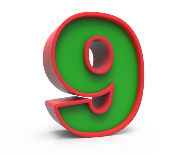 3D Christmas sayı 9