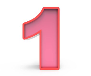 kırmızı blok numarası 1