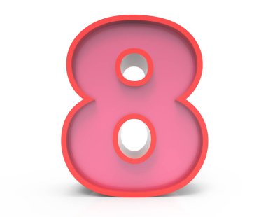 kırmızı blok numarası 8