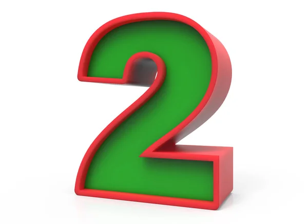 3d Natale numero 2 — Foto Stock