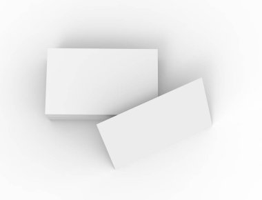 Kartvizit şablonu yığını