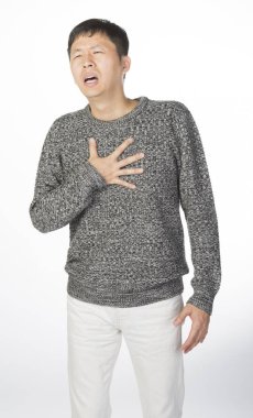 Adam kalp krizi geçirerek acı