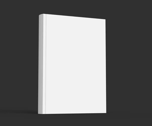 Blank hard cover book template — Stock Photo, Image