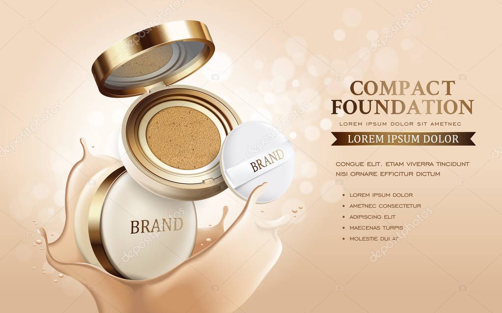 Compact foundation ads