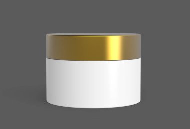 lege witte container