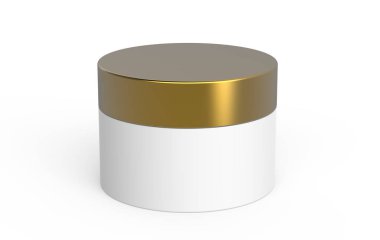 lege witte container