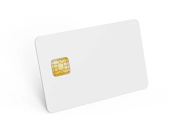 Üres hitelkártya-sablon — Stock Fotó