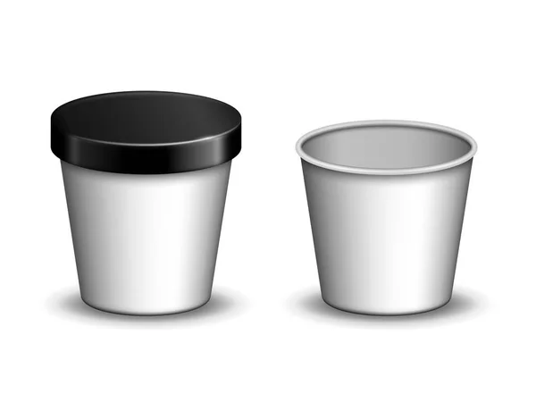 Tasse de crème glacée — Image vectorielle