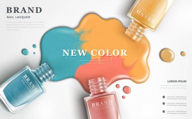 Güzel tırnak vernik reklamlar