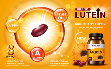 yüksek saflıkta lutein reklam