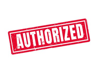 kırmızı pul tarzında, beyaz arka plan yetkili