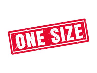 kırmızı pul stil, beyaz arka planda bir boyutu