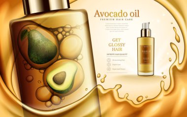 Avokado yağı reklam