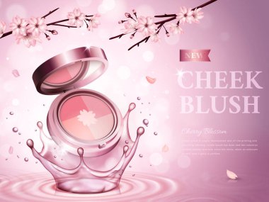 kiraz çiçeği yanak allık