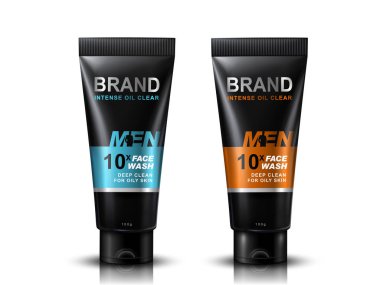 yüz yıkama ambalaj tasarımı