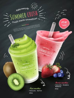 Meyve smoothies reklamlar