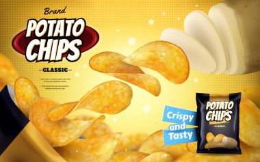 Patates cipsi reklamlar