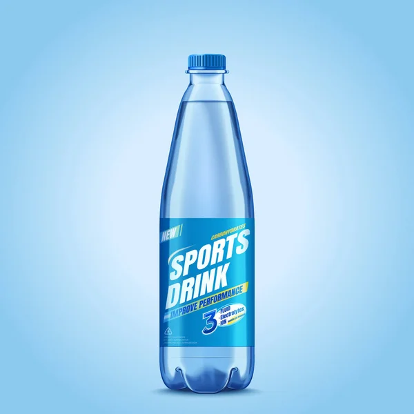 Sports drink paketet design — Stock vektor