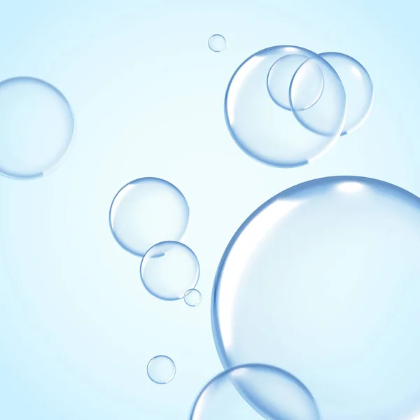 Prvky návrhu jasné bubliny — Stockový vektor