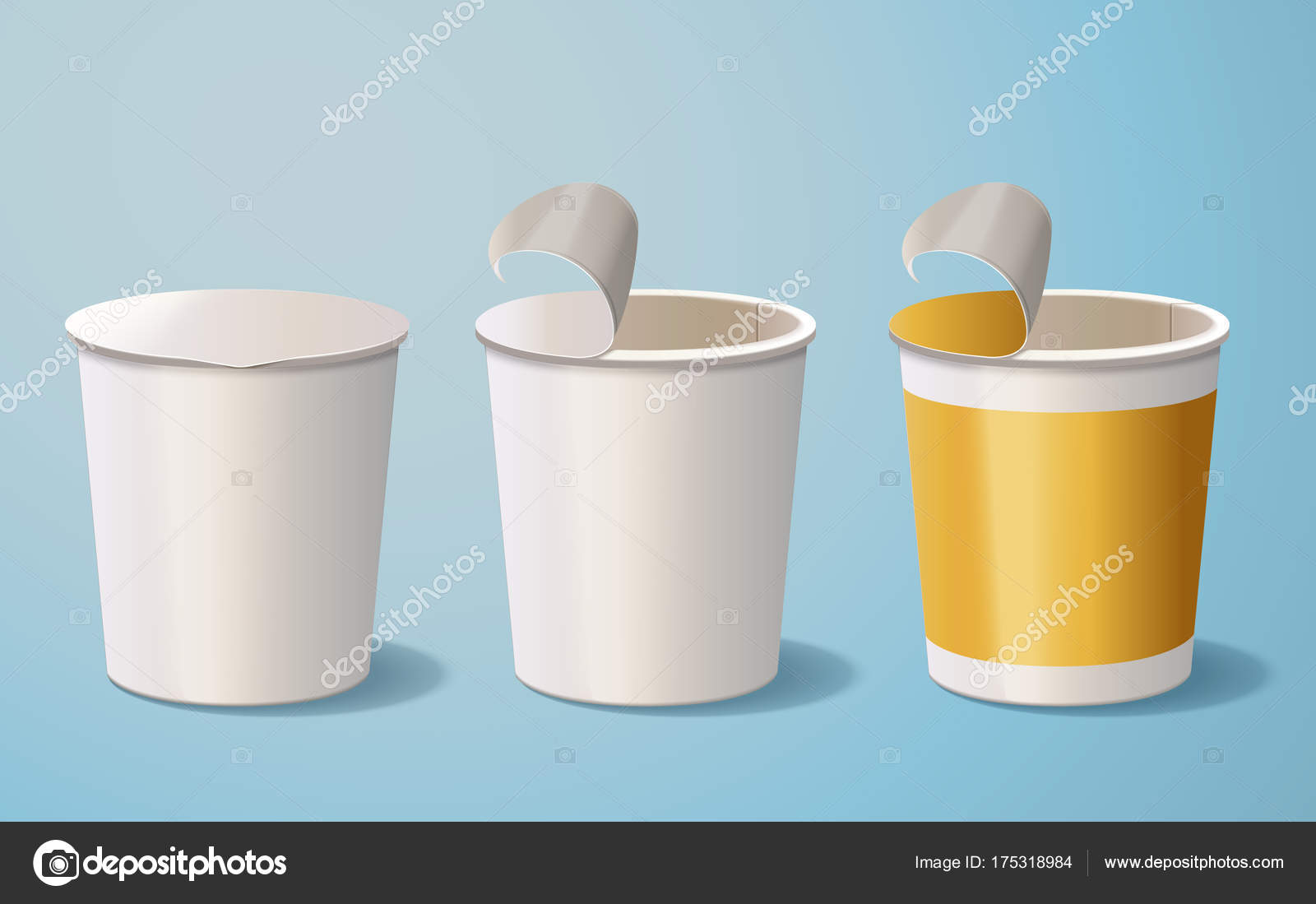 Download Blank Paper Bowl Vector Image By C Hstrongart Vector Stock 175318984