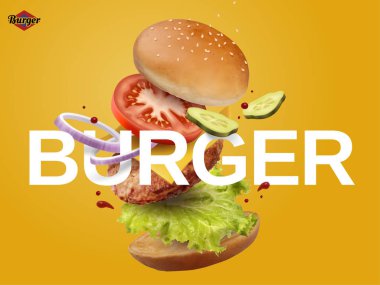 Burger reklam atlama