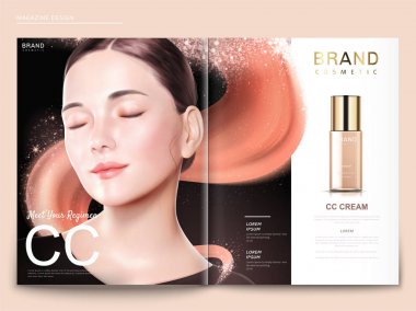 Moda dergisi şablonu