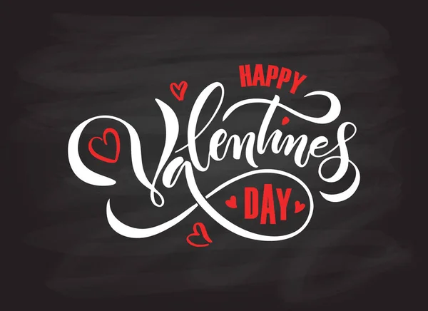 Hand sketched Valentine's Day logotype — Stock Vector