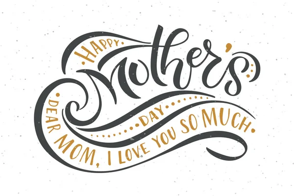 Cartel del día de las madres — Archivo Imágenes Vectoriales