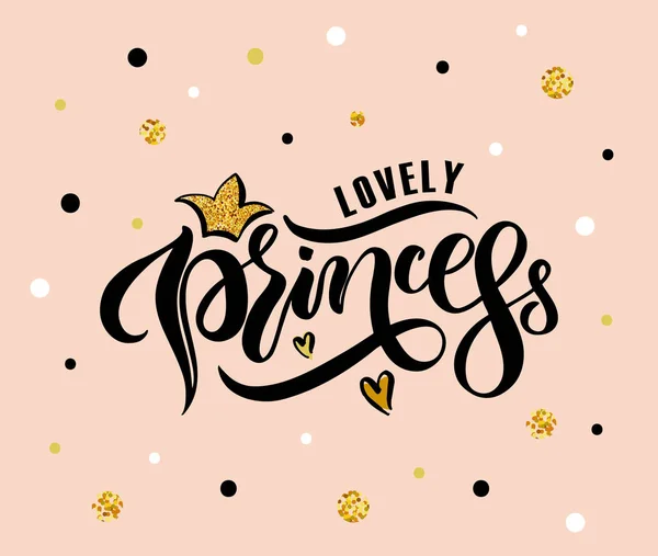 Little Princess text — Stock vektor