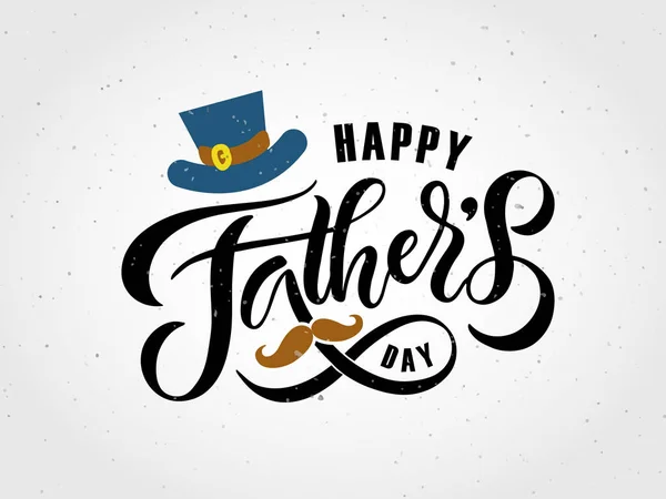 Happy Den otců text — Stockový vektor