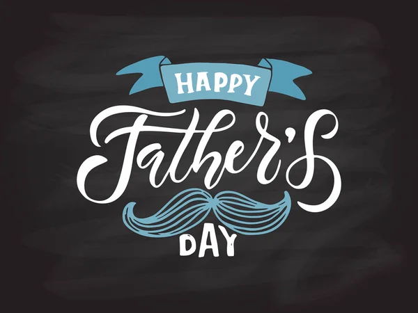 Wenskaart voor Fathers Day — Stockvector