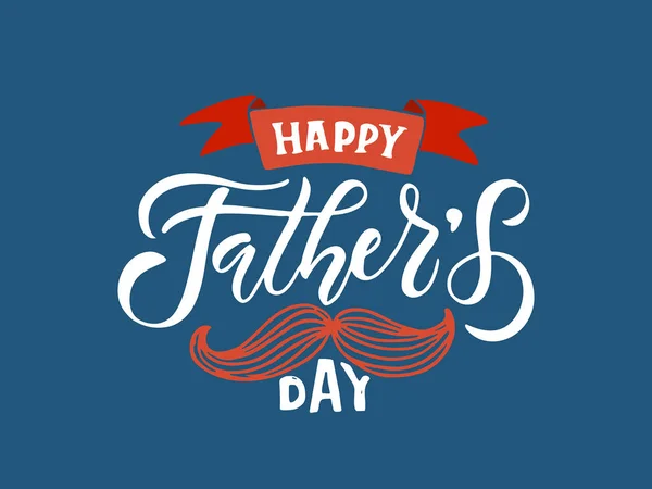 Wenskaart voor Fathers Day — Stockvector