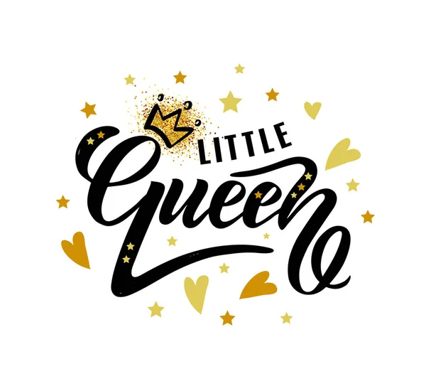 Little Queen text — Stock vektor