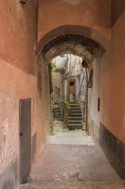 Güney İtalya'nın Castelcivita küçük bir köy.