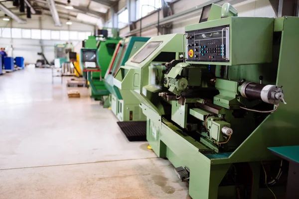 Industrial factory with cnc machines — Stock Photo, Image