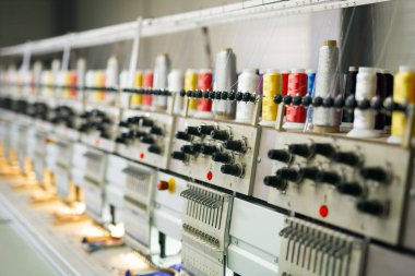 Kumaş Sanayi üretim hattı