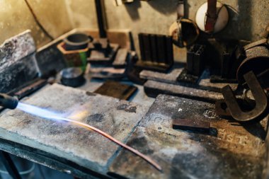 Kuyumcu işleme metal çubuk